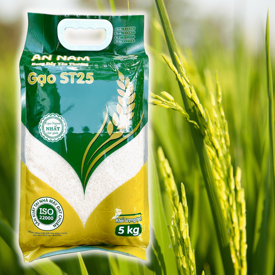 Gạo ST25 An Nam túi 5kg